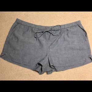 J. Crew - 3" chambray drawstring short - XXL